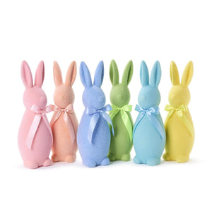 Flocked Easter Bunny