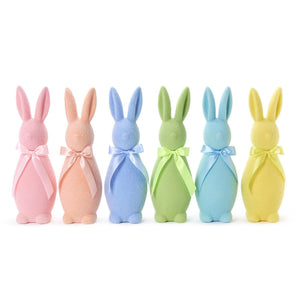 Flocked Easter Bunny