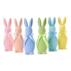 Flocked Easter Bunny