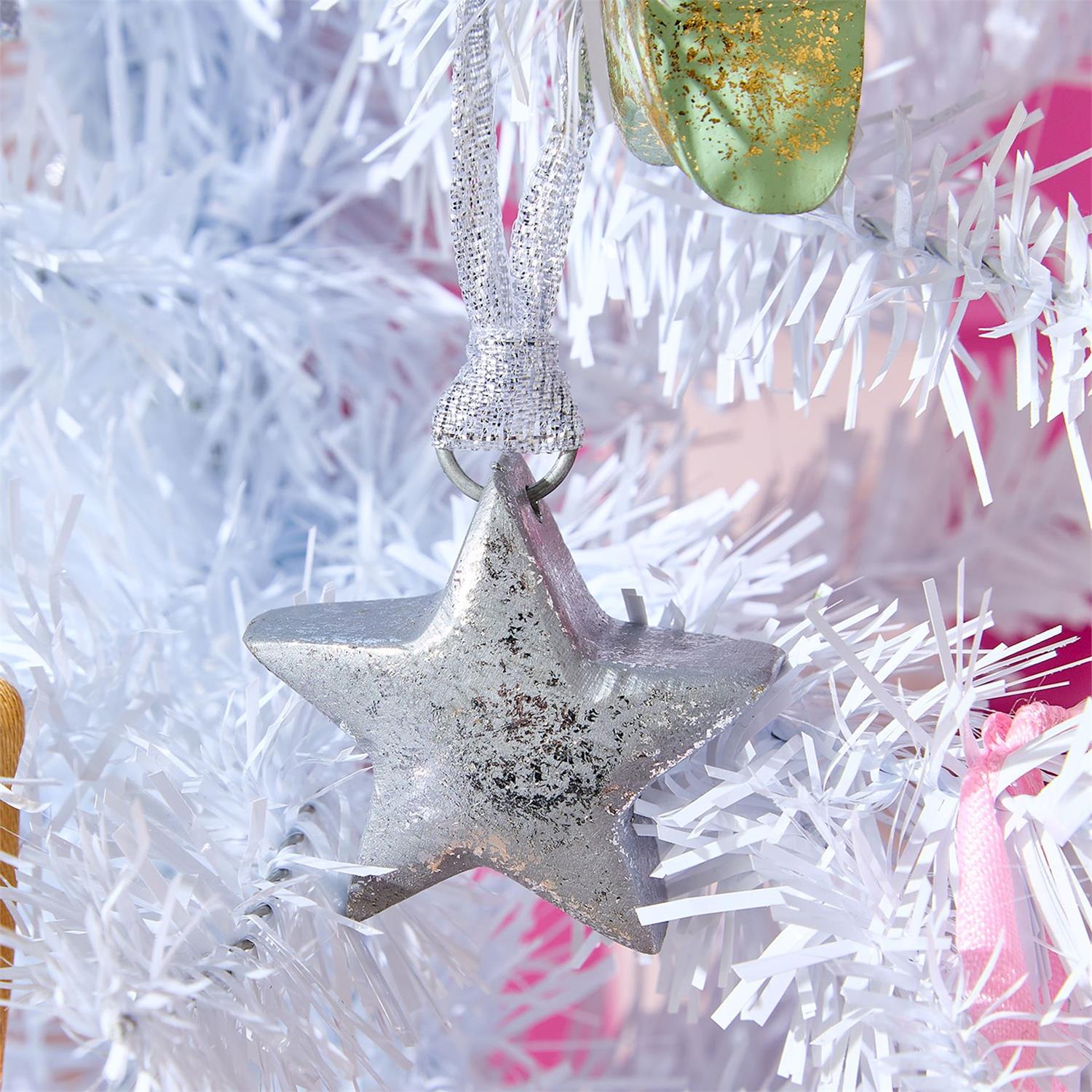 Star Bright Metallic Ornament