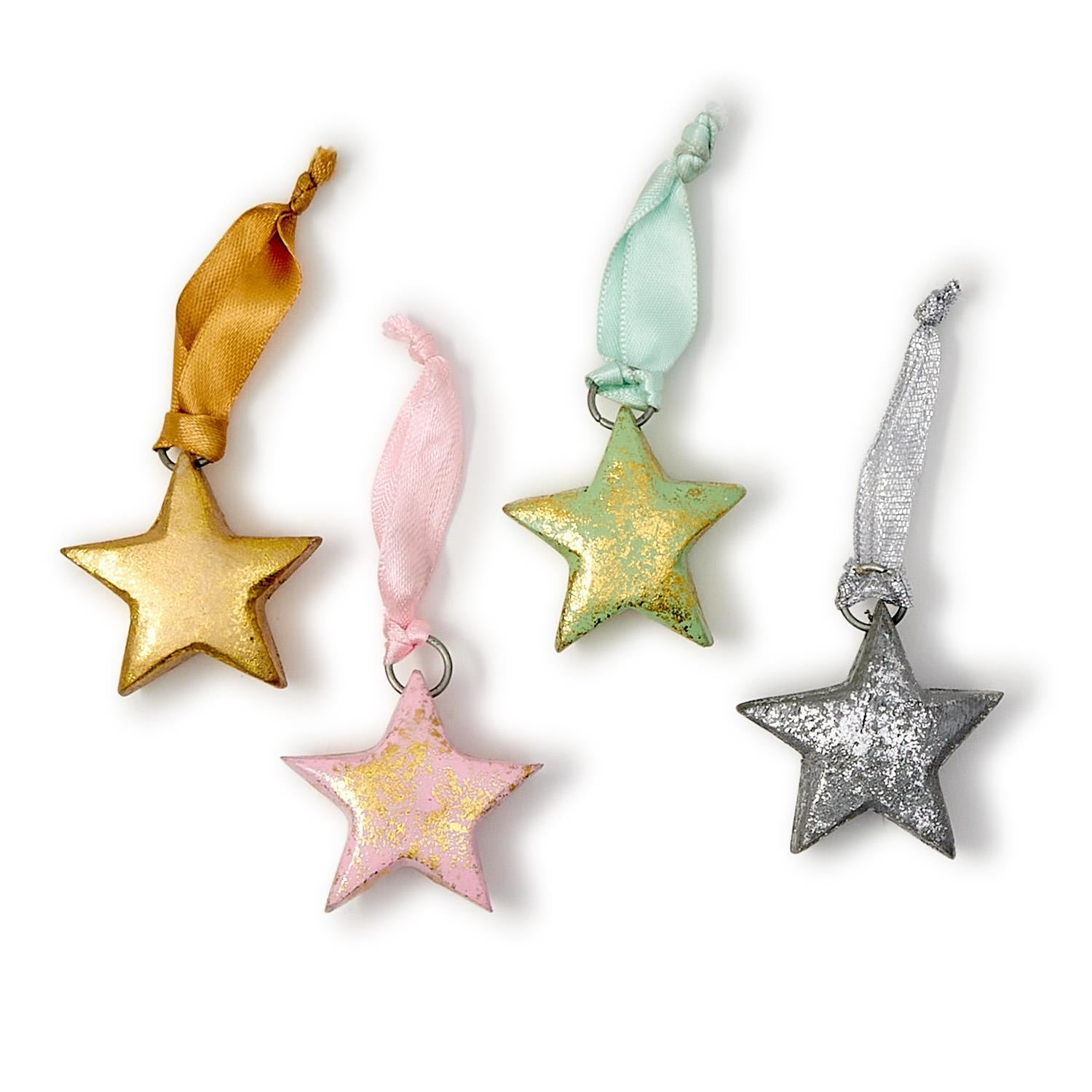 Star Bright Metallic Ornament
