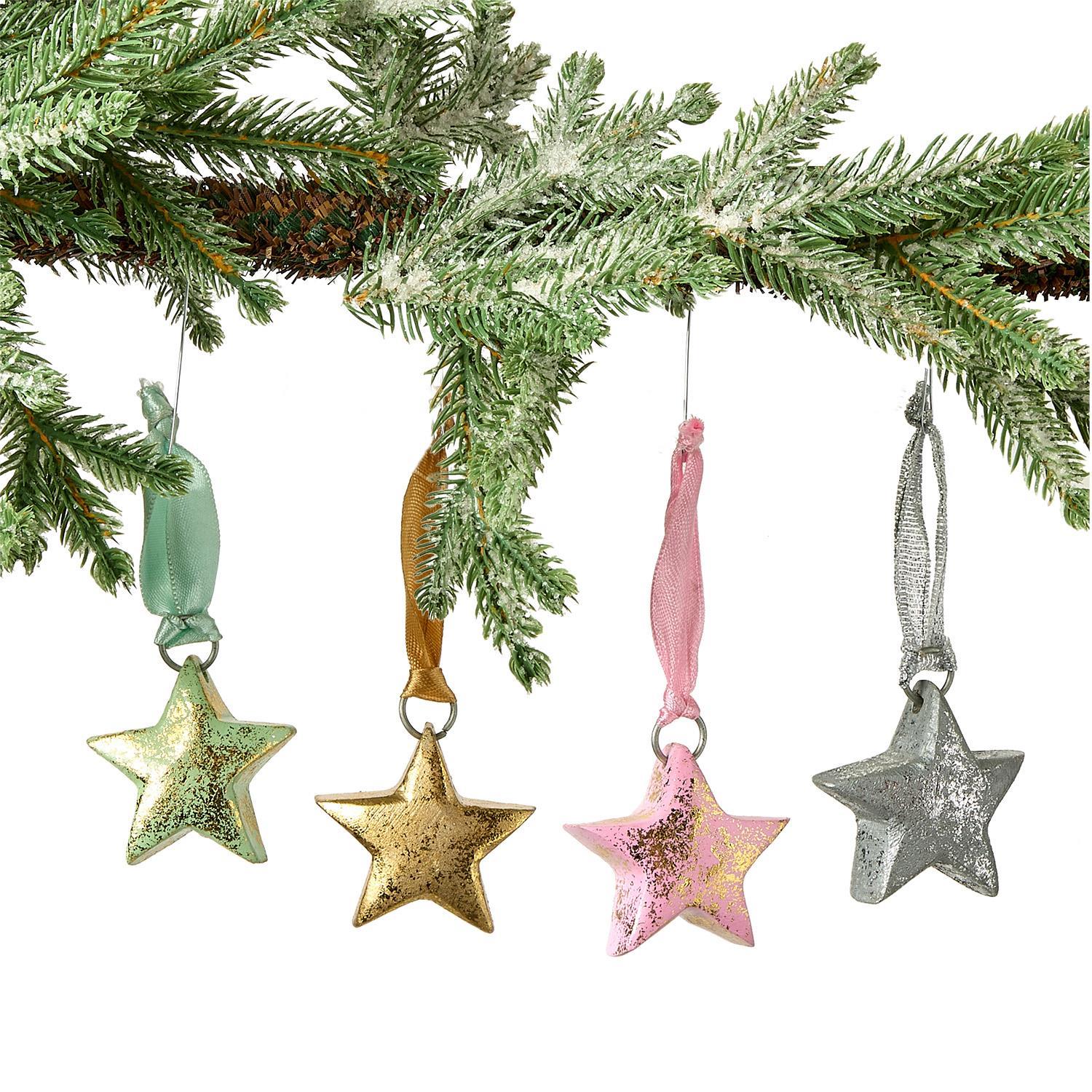 Star Bright Metallic Ornament