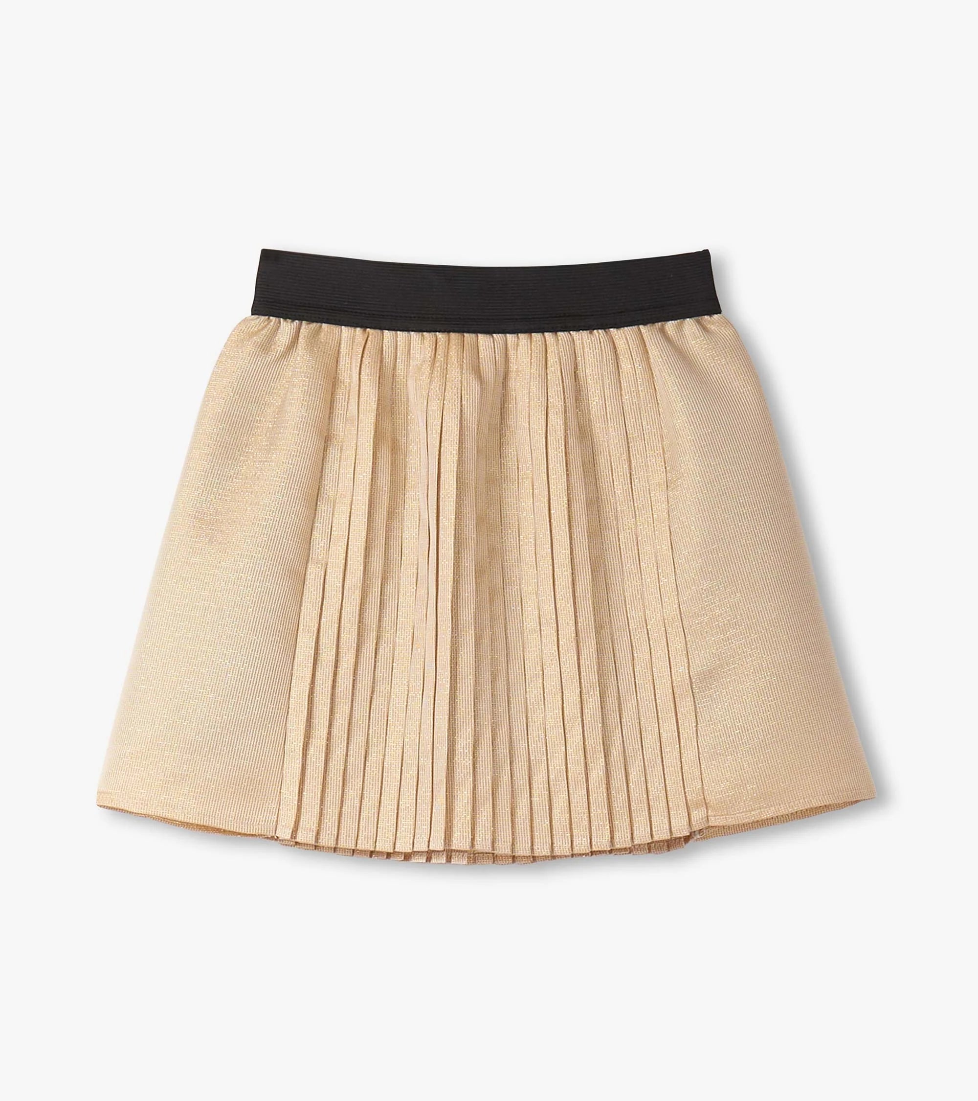 Hatley Gold Pleated Skirt