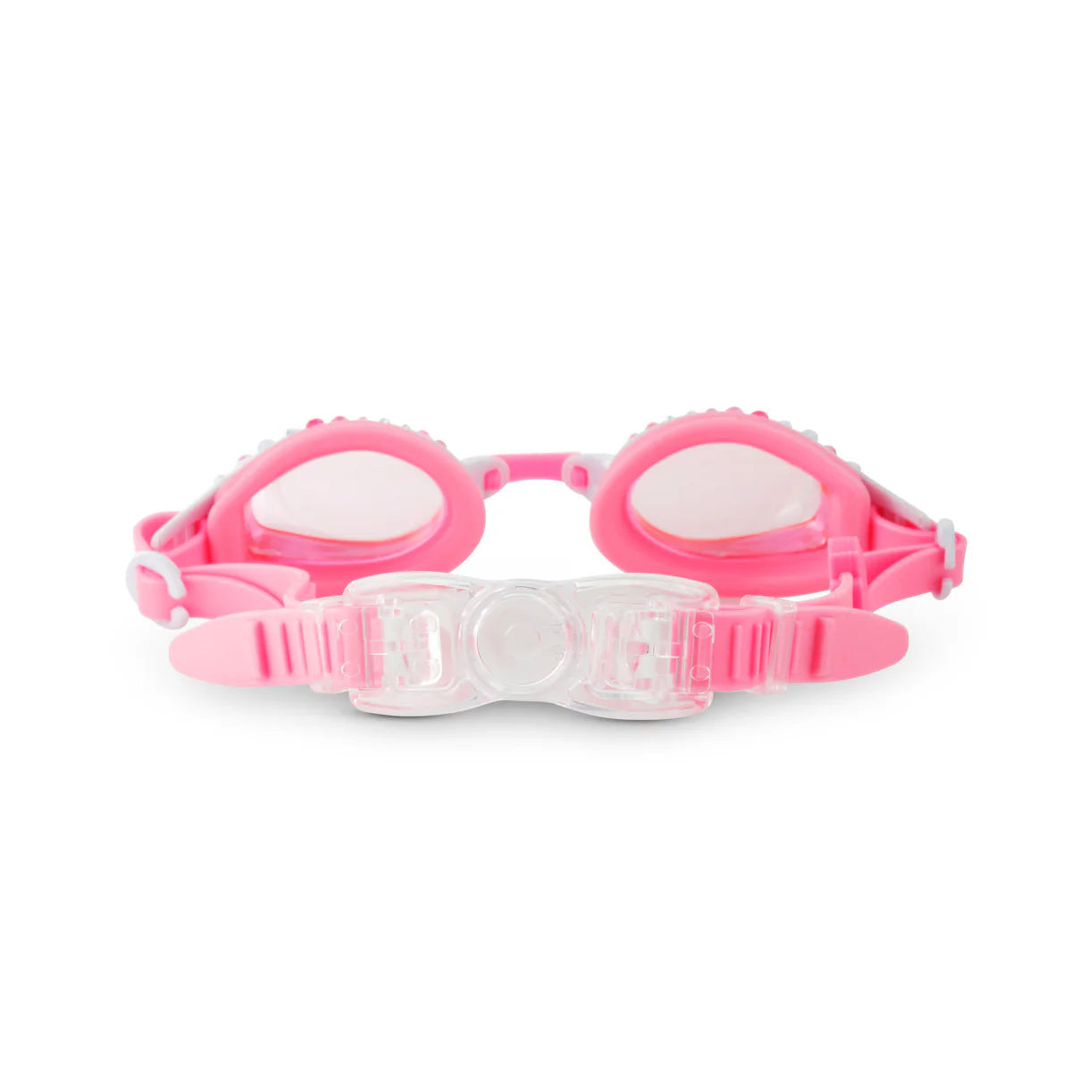 Pearl White Bow Swim Goggles
