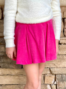 Big Heart Corduroy Skirt