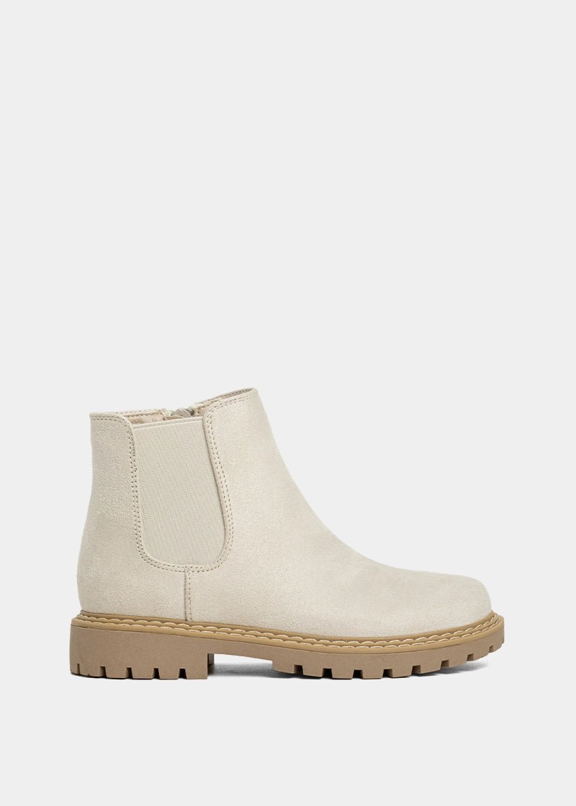 Shu Shop Zophie Light Grey Suede Boots