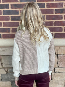Starry Sky Colorblock Cardigan