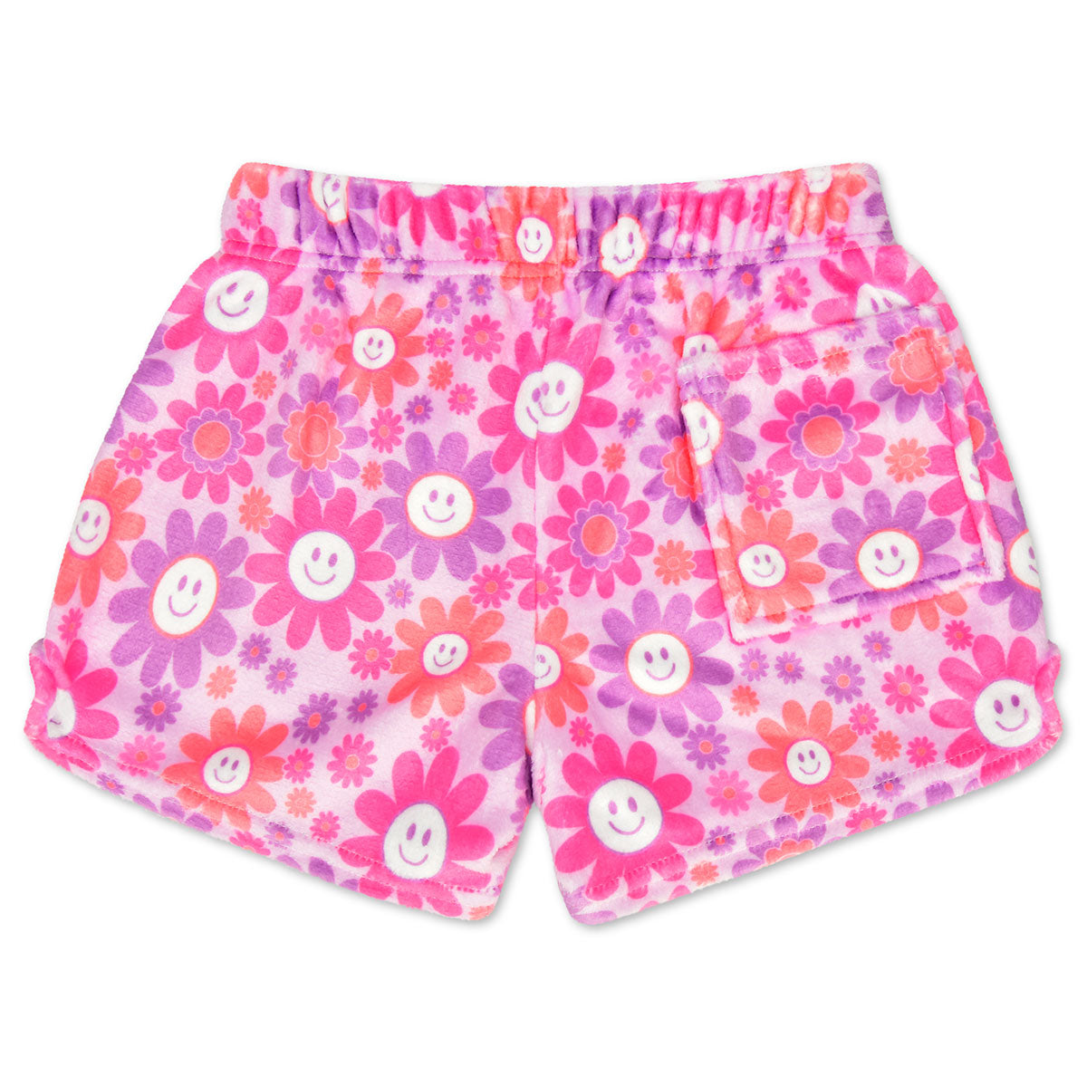 Groovy Smiles Plush PJ Shorts