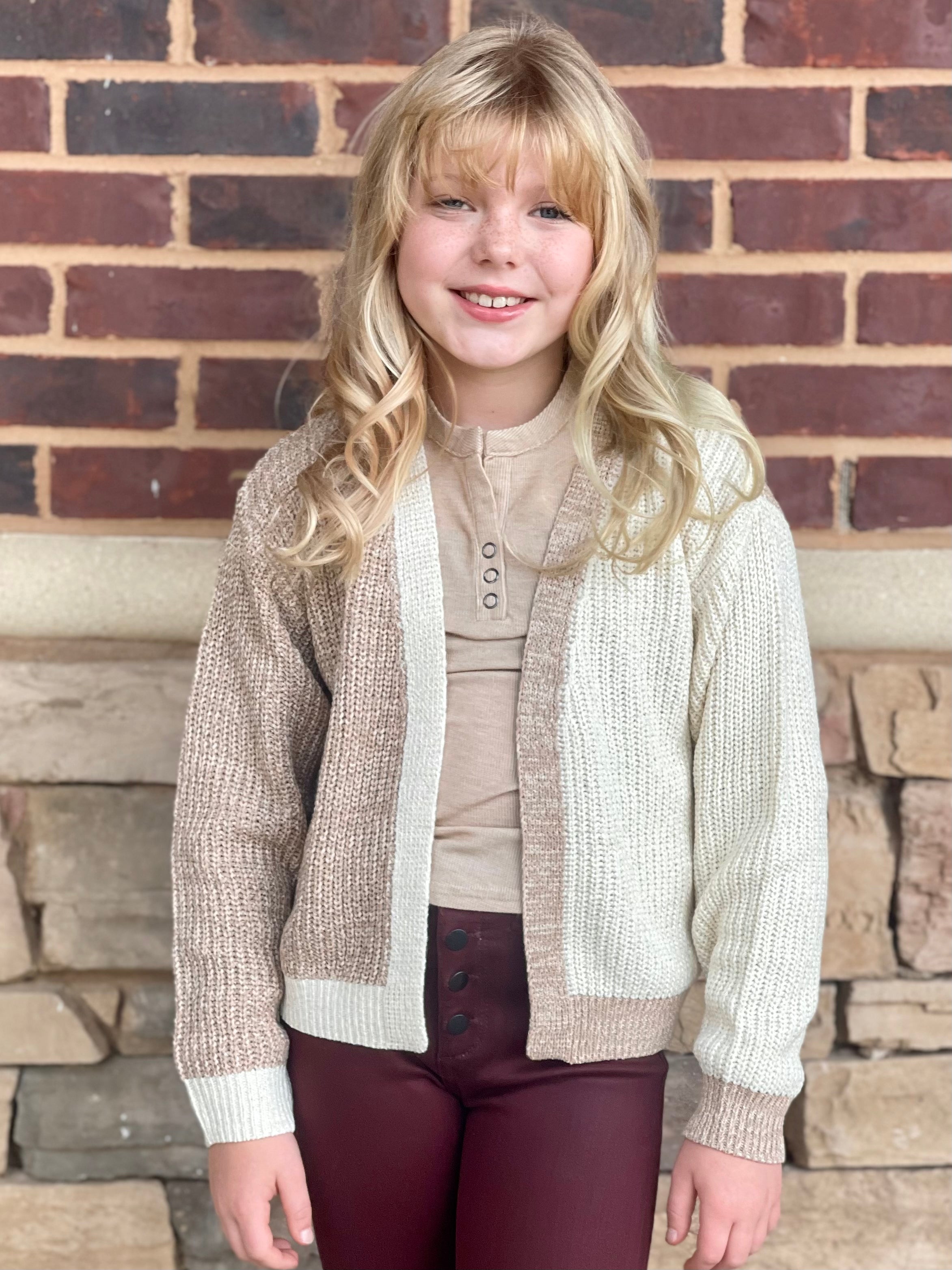 Starry Sky Colorblock Cardigan
