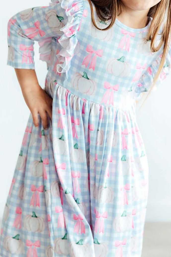 Pumpkin Picnic Dress