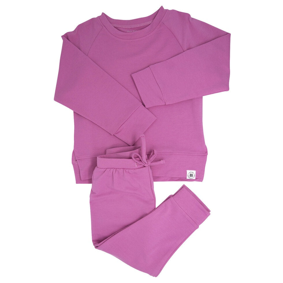 Sweet Bamboo Raspberry Jogger Set