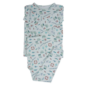 Sweet Bamboo Cast A Line PJ Set