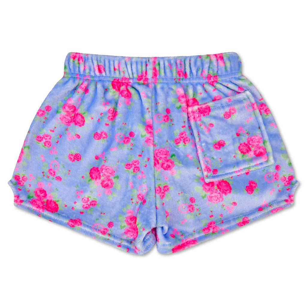 Ditsy Floral Plush PJ Shorts