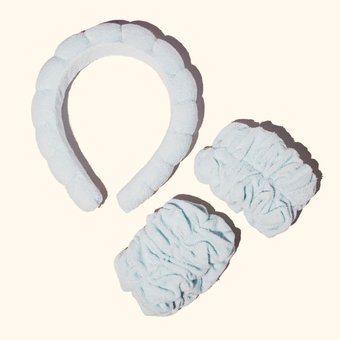 Light Blue Headband Set