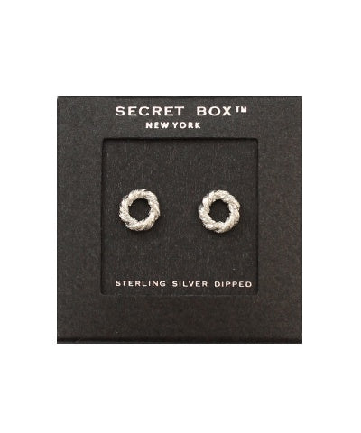 Twisted Circle Studs