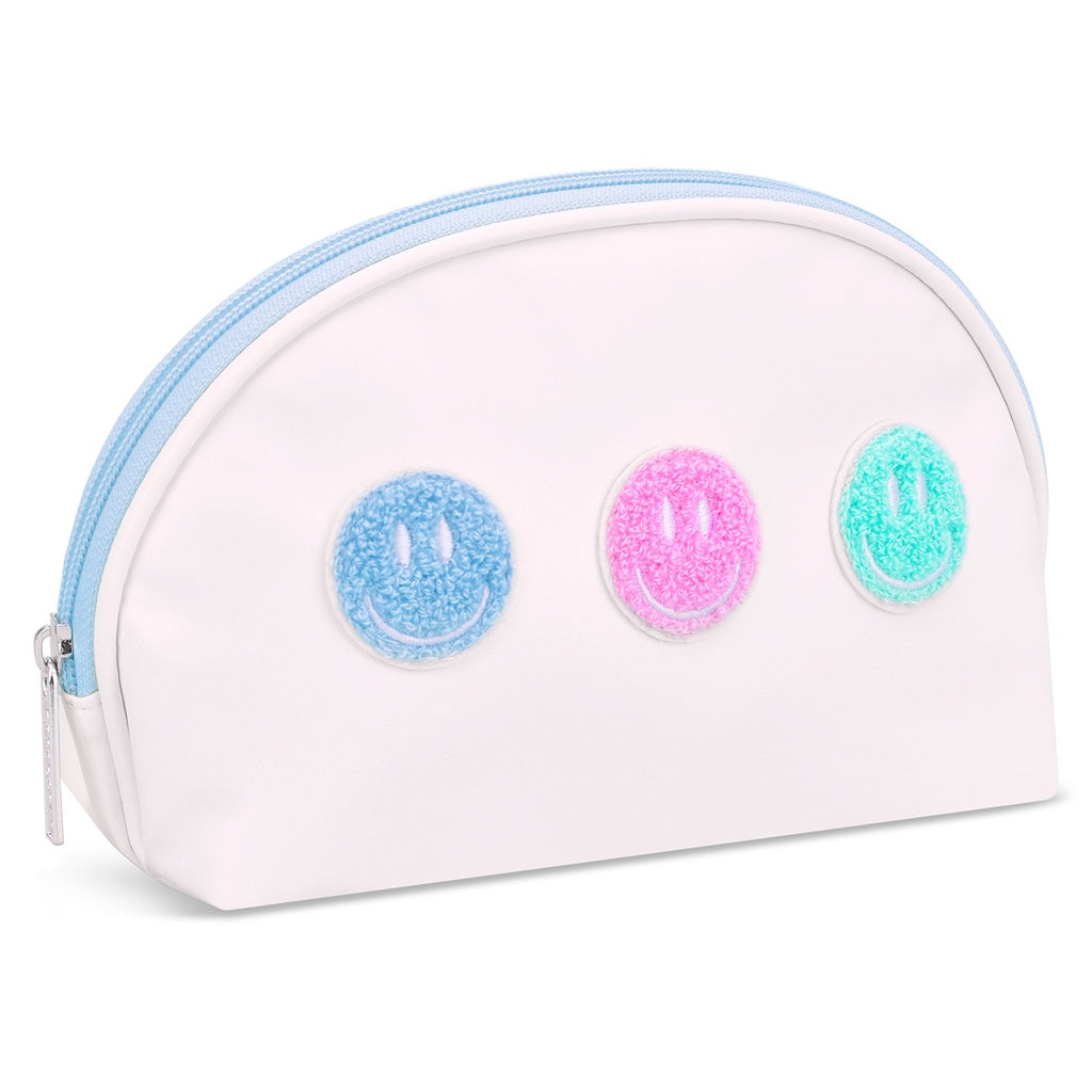 Made You Smile Oval Cosmetic Bag