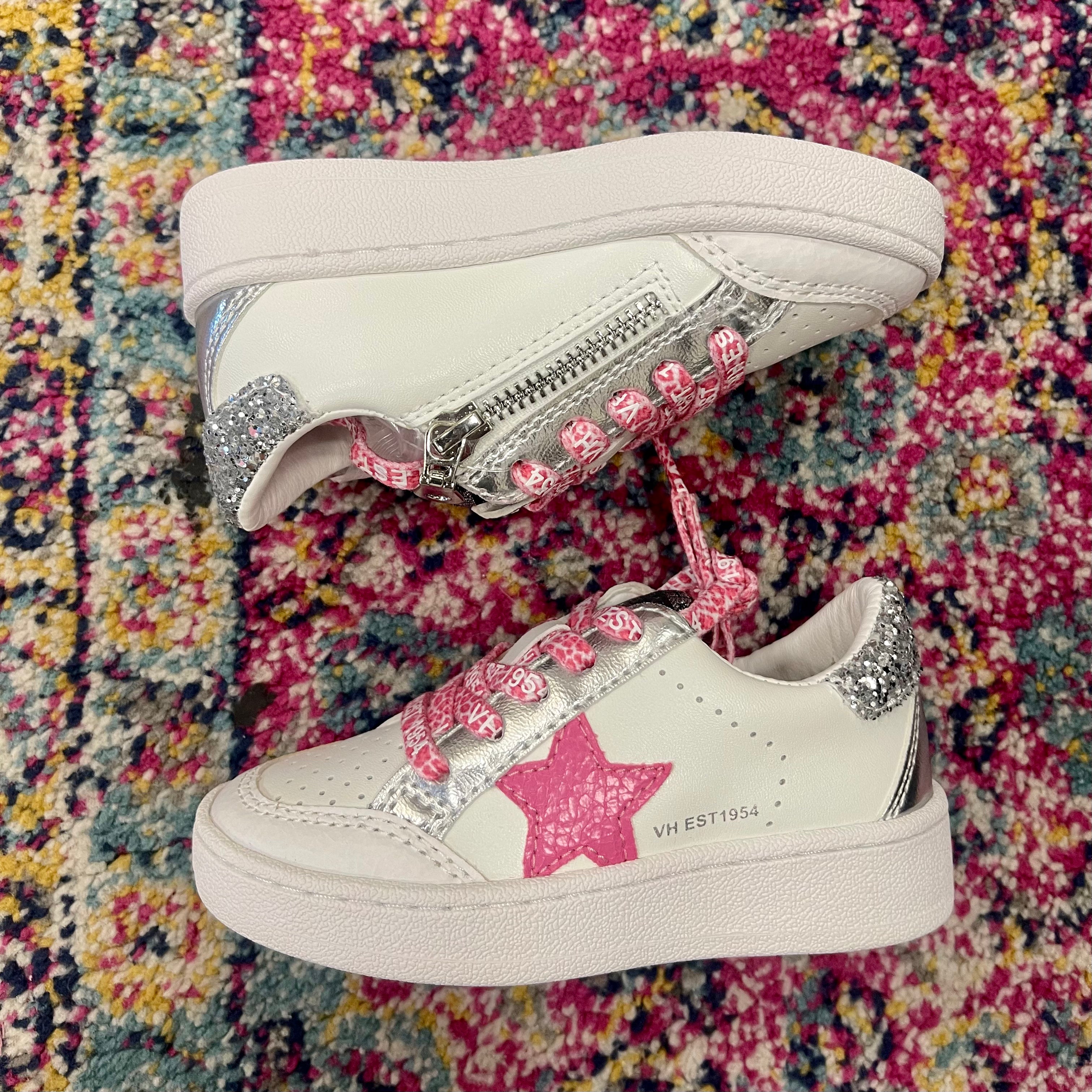 Vintage Havana Toddler Alaia White/Pink Sneaker