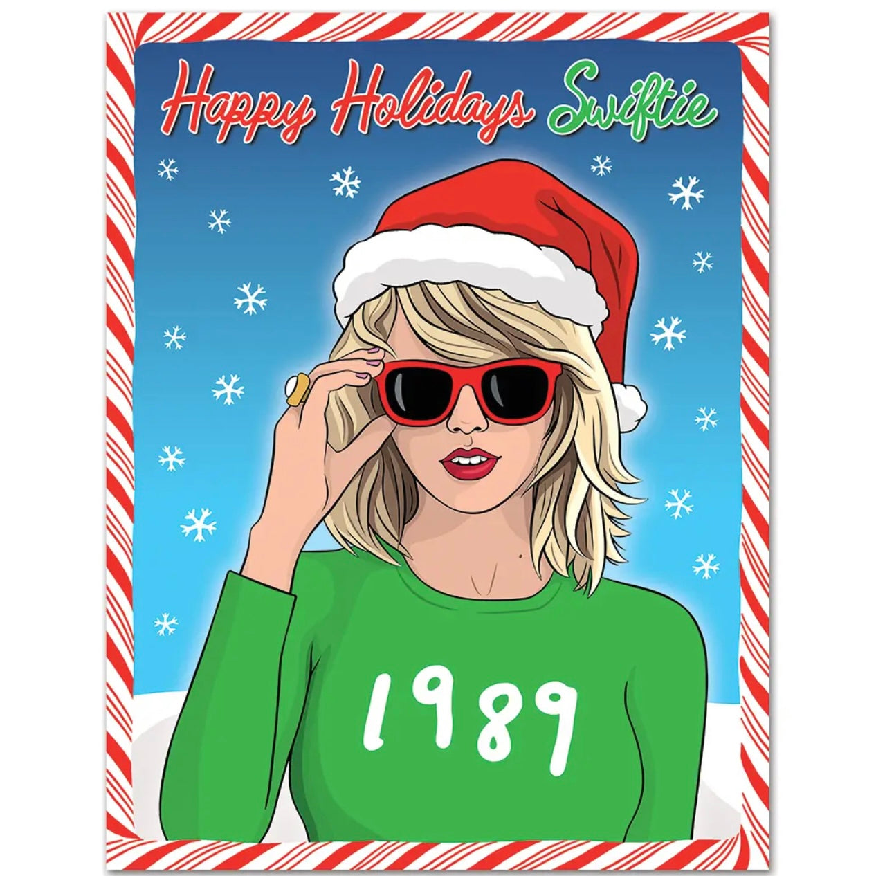 Swiftie Happy Holidays Card
