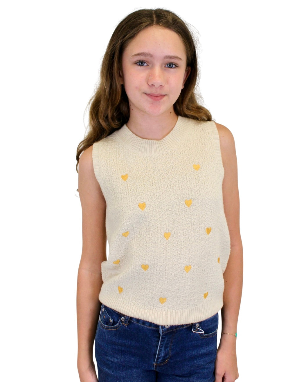 Heart Eyes Sweater Vest