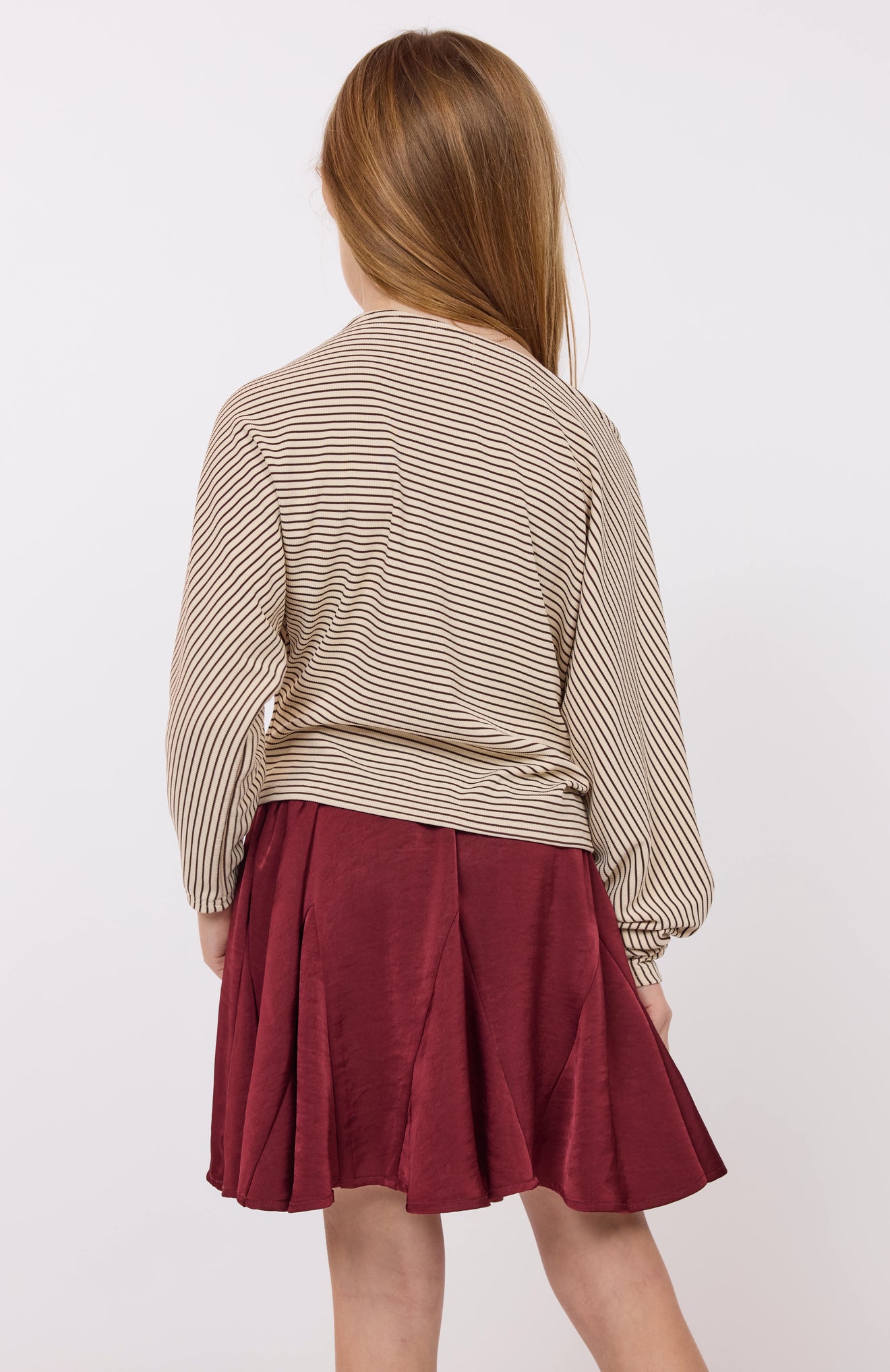 Tea Lights Dolman Stripe Top