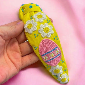 Yellow Easter Daisy Headband