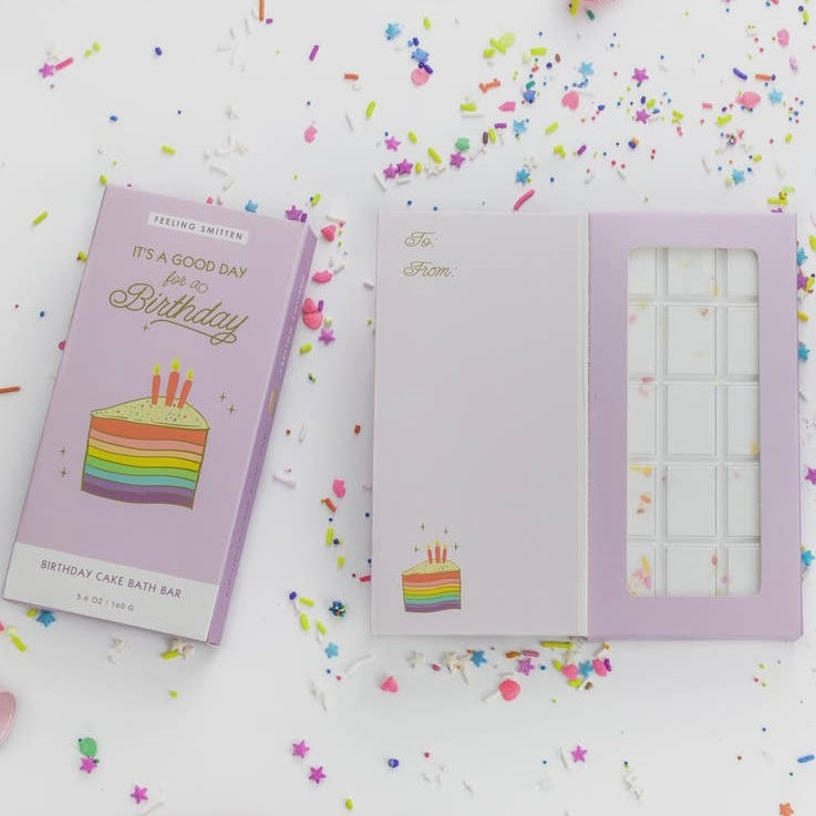 Rainbow Birthday Bath Bar