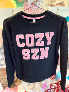 Cozy Season Patch Sweatshirt