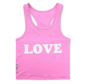 Pink Love Athletic Top