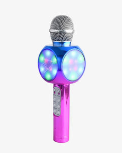 Metallic Karaoke Microphone