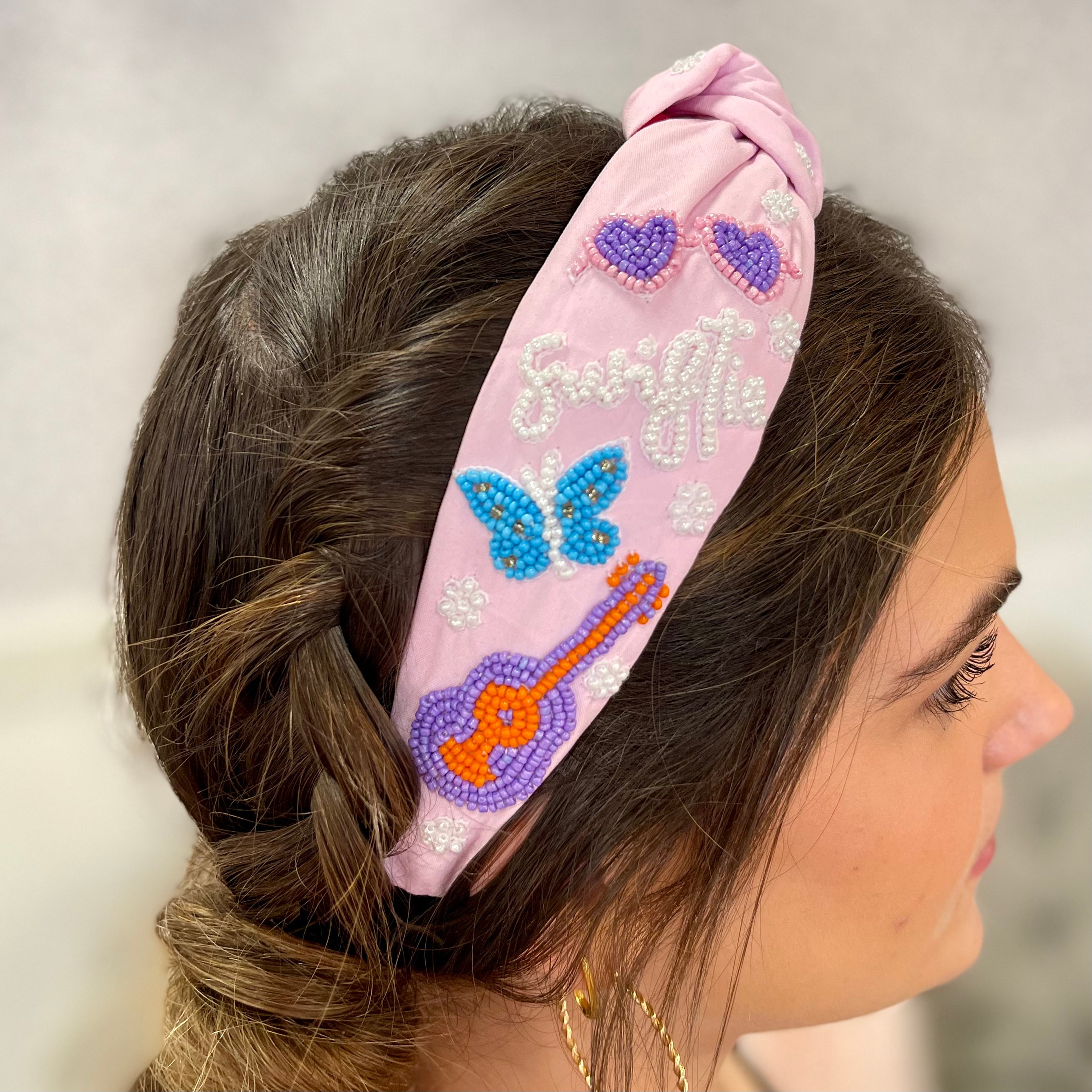 Pink Swiftie Headband