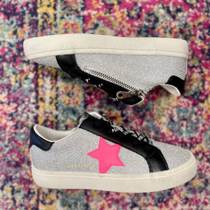 Vintage Havana Jade Silver Glitter Sneaker