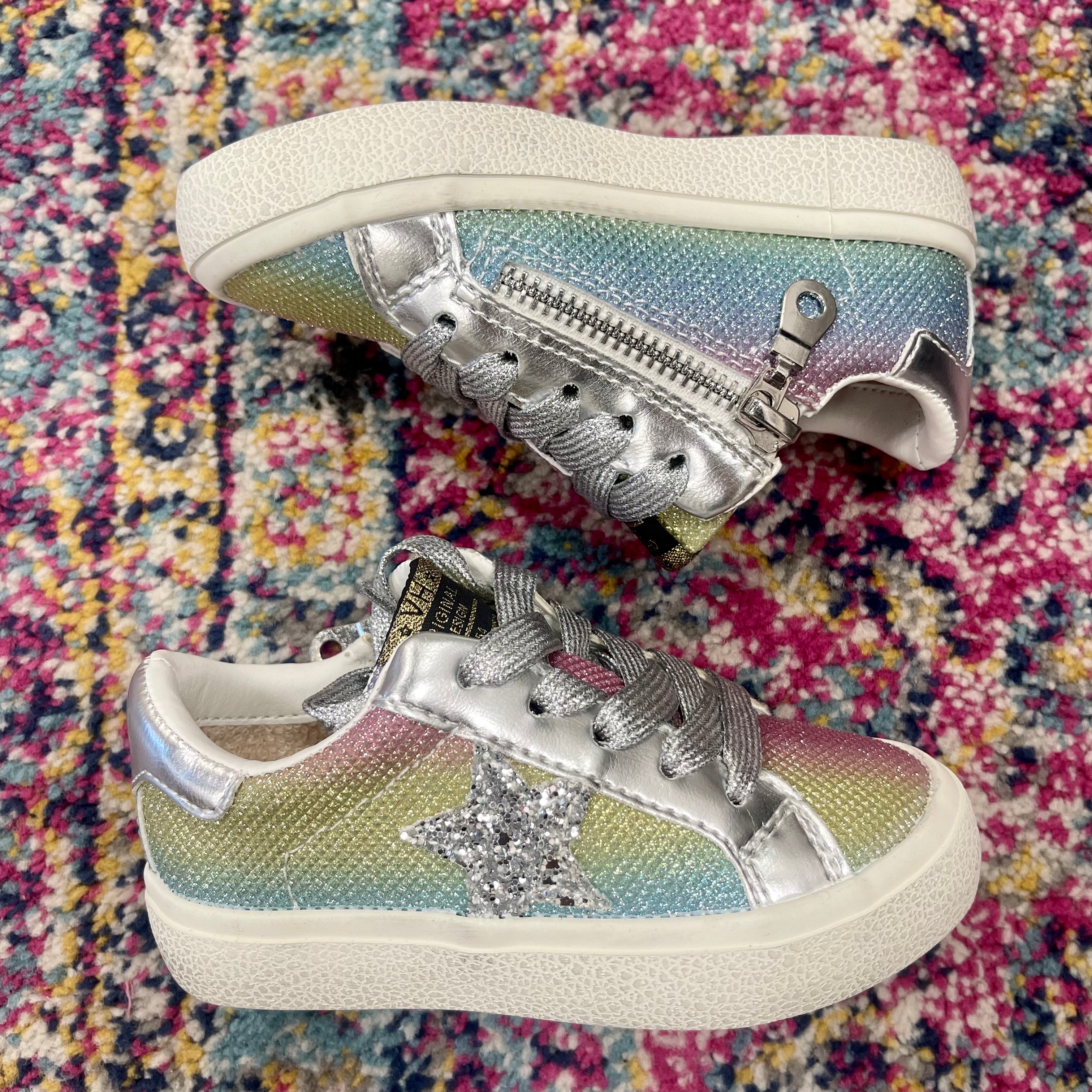 Vintage Havana Toddler Annel Rainbow Sneaker