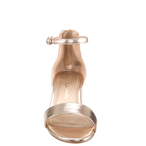 Nina Hidi Platino Metallic Heel