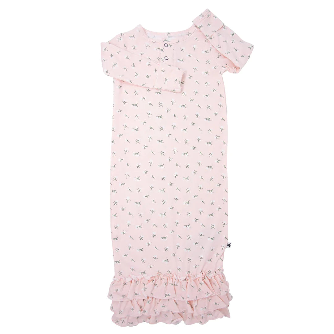 Sweet Bamboo Baby's Breath Ruffle Gown