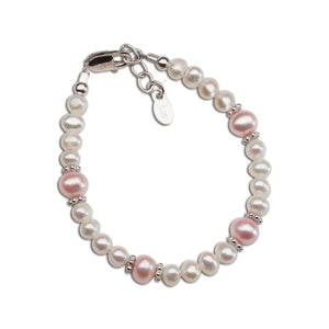 Pearl & Pink Baby Bracelet