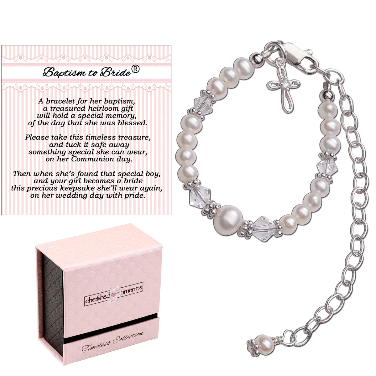 Baptism to Bride Bracelet