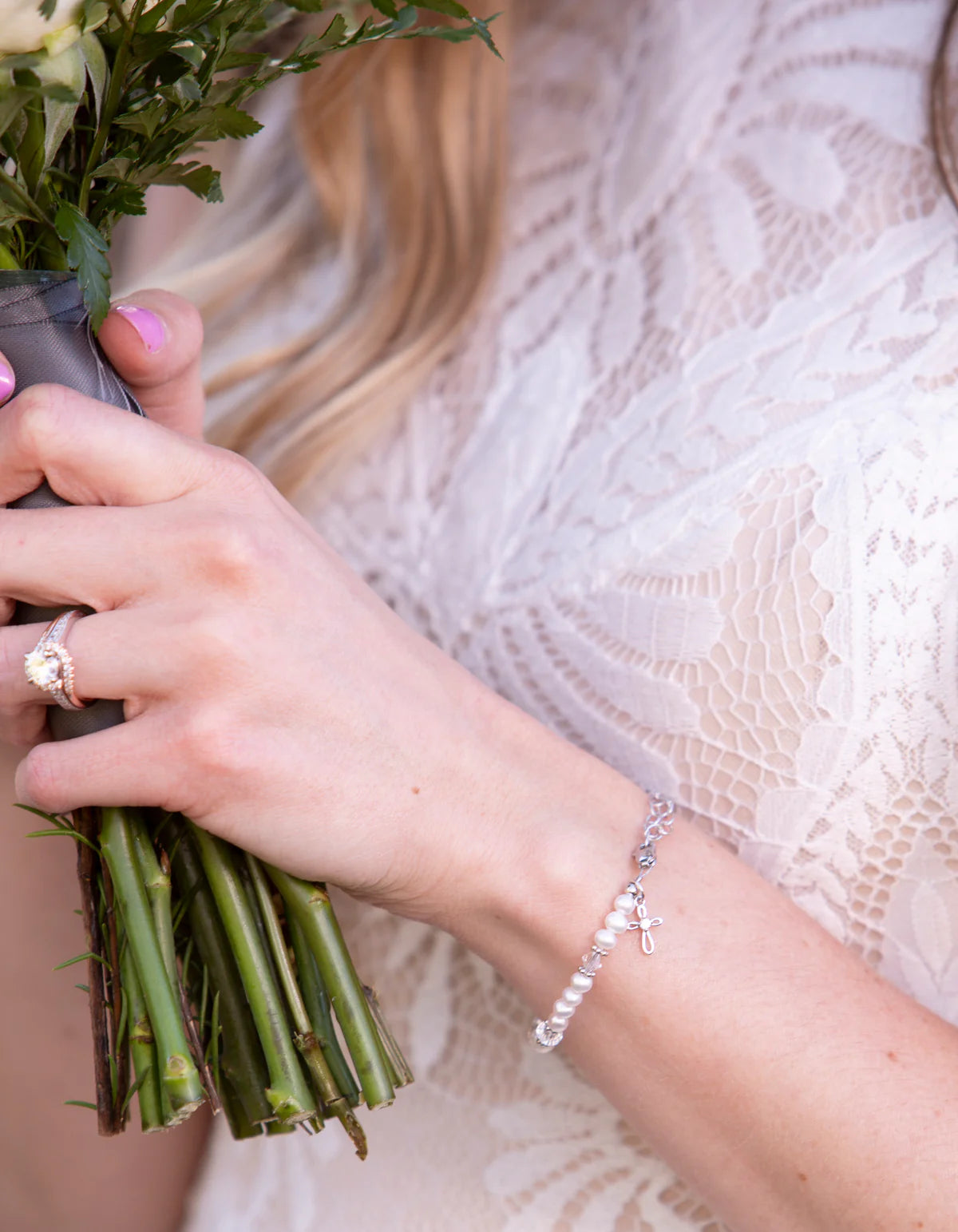 Baptism to Bride Bracelet