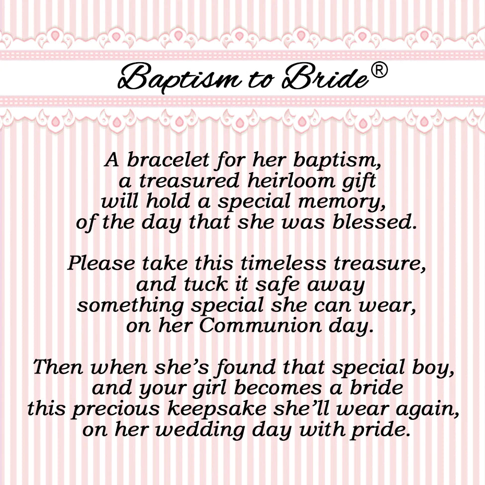 Baptism to Bride Bracelet