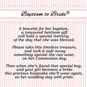 Baptism to Bride Bracelet