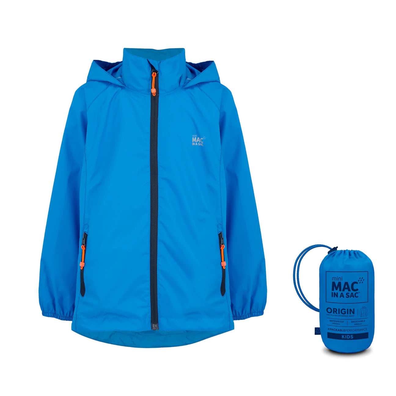 Origin Ocean Blue Rain Jacket