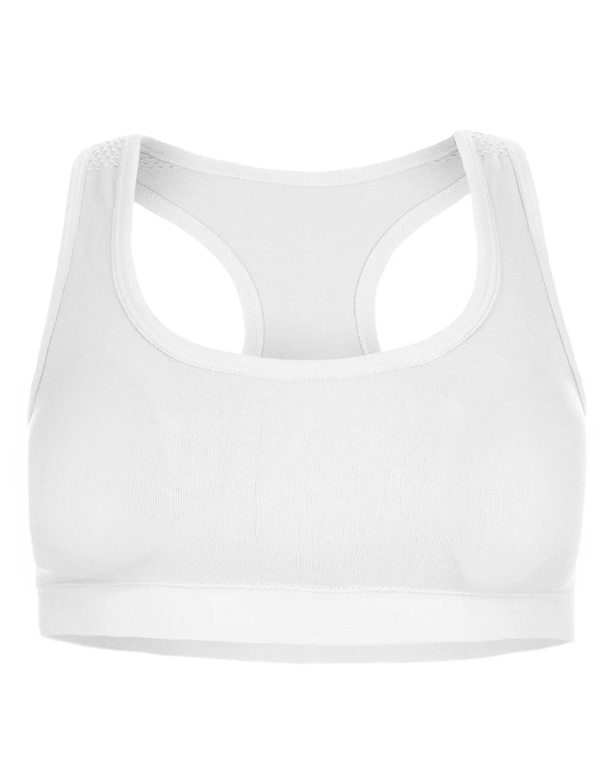 White 2 Pack Racerback Sports Bra