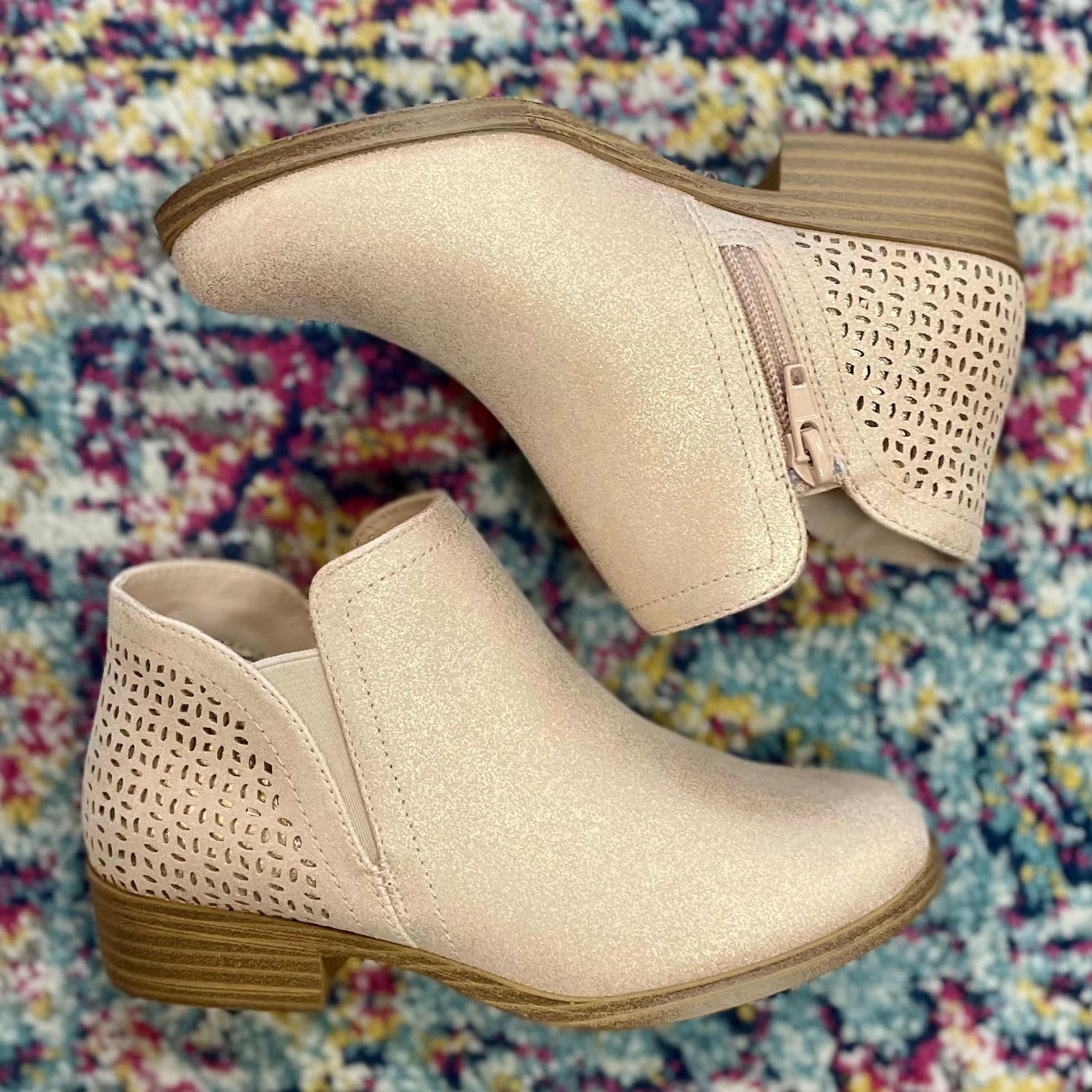 MIA Gilli Blush Bootie