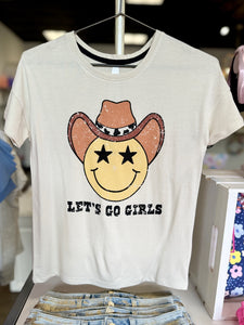 Let's Go Girls Cowboy Tee
