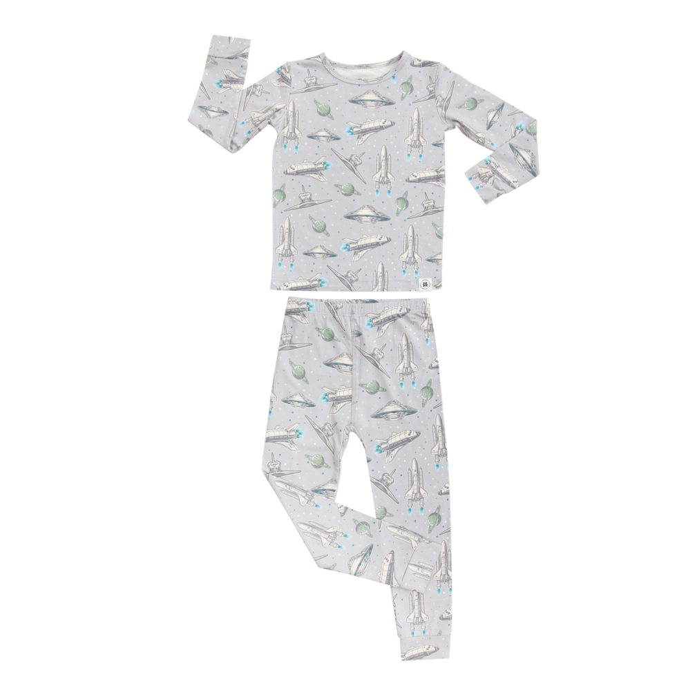 Sweet Bamboo Up & Away PJ Set
