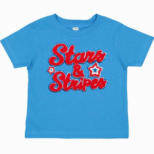 Stars & Stripes Patch T-Shirt