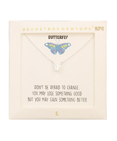 Butterfly Pendant Necklace