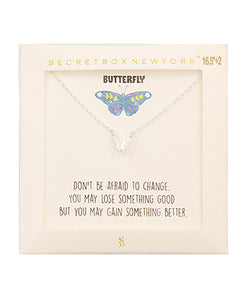 Butterfly Pendant Necklace