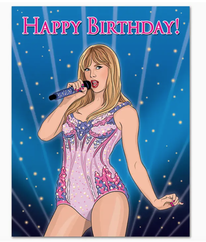 Taylor Greatest Era Birthday Card