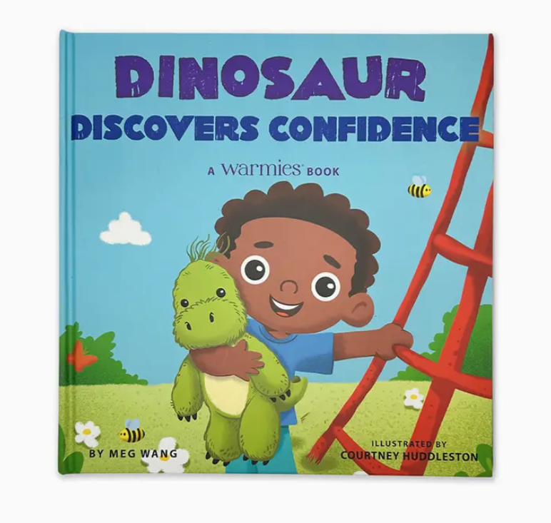 Warmies Dinosaur Discovers Confidence Book