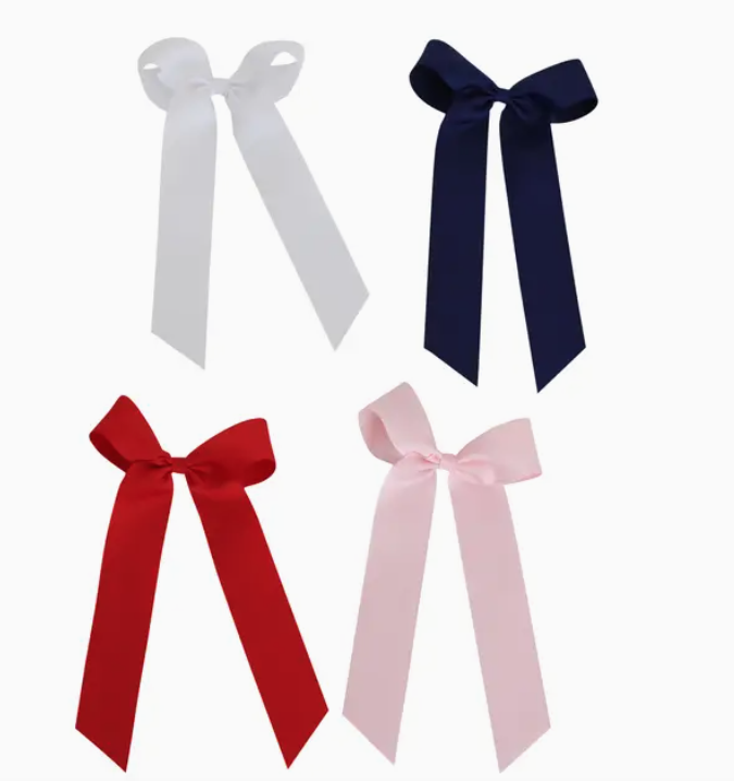 Long Tail Grosgrain Bow